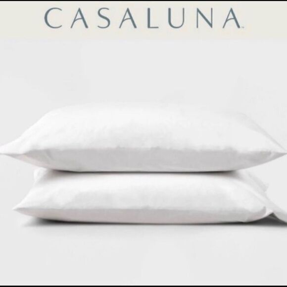 Casaluna Standard jersey pillowcase set - Picture 1 of 8